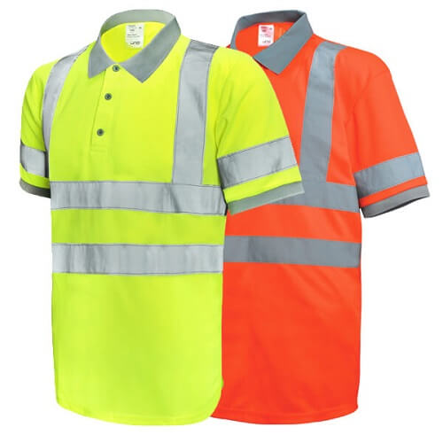 printed hi vis vests