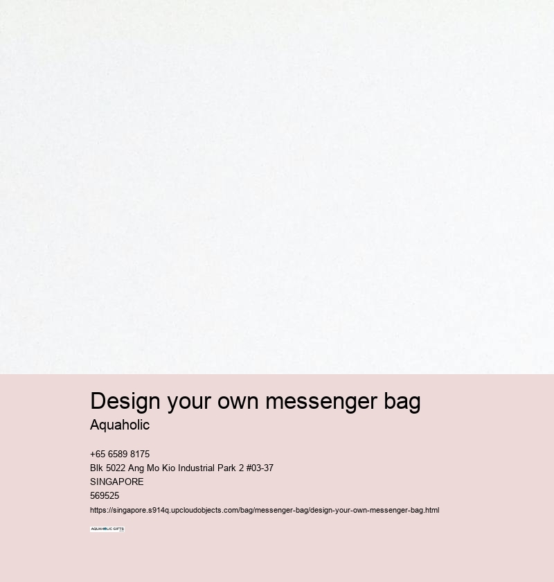 design your own messenger bag