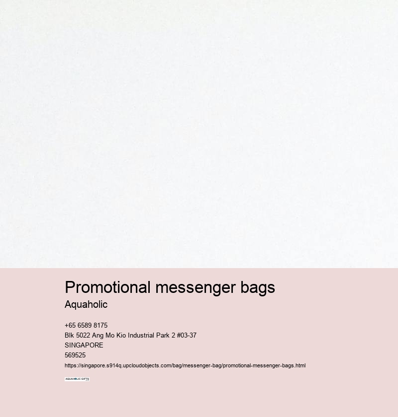 promotional messenger bags