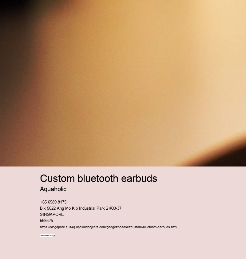 custom bluetooth earbuds