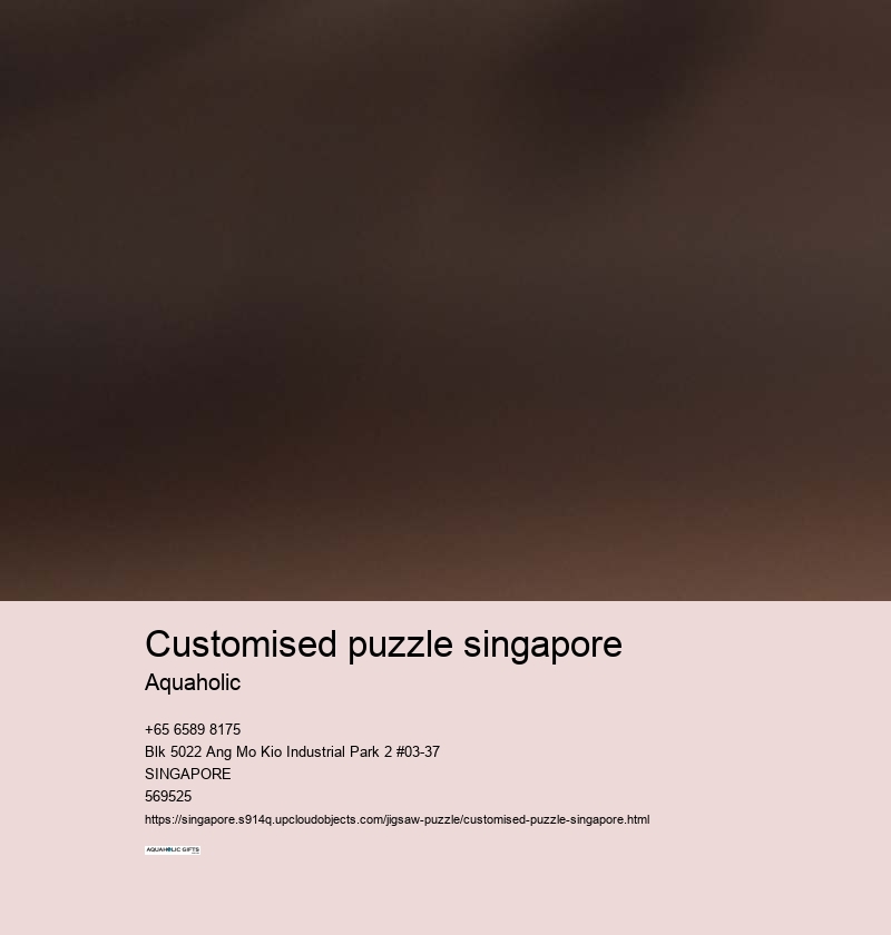 customised puzzle singapore