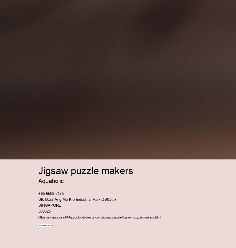 jigsaw puzzle makers