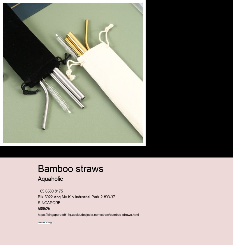 bamboo straws